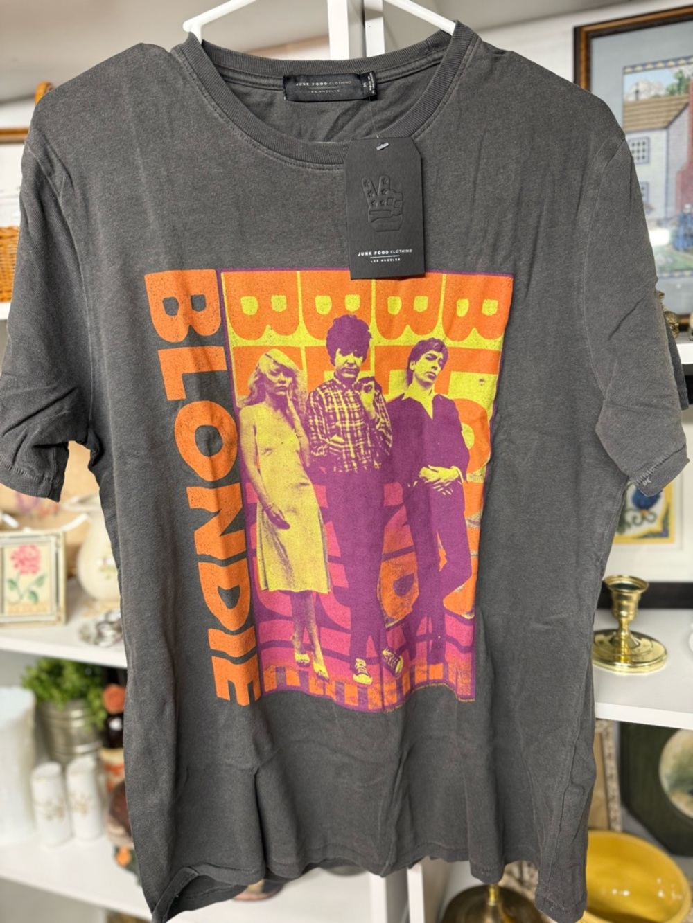 Blondie Band tee Size M Junk Food Clothing